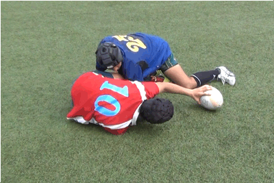 �B�������Ƀ{�[����u��